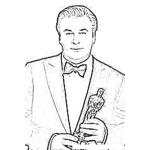 Dibujo para colorear Alec Baldwin Coloring Page Para Pintar Y Colorear