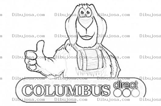Dibujo para colorear Columbus Travel Insurance Coloring Page