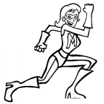 Dibujo para colorear Colorear Super Mama