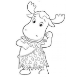 Dibujo para colorear Colorear A Tyrone De Los Backyardigans