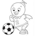 Dibujo para colorear Colorear A Pablo De Los Backyardigans