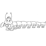 Dibujo para colorear Colorear 100 Pies (bueno En Realidad Son 16)
