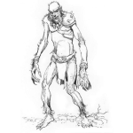 Dibujo para colorear Colorear Al Hombre Lobo