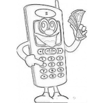 Dibujo para colorear Comprar Nokia Dibujo Para Colorear