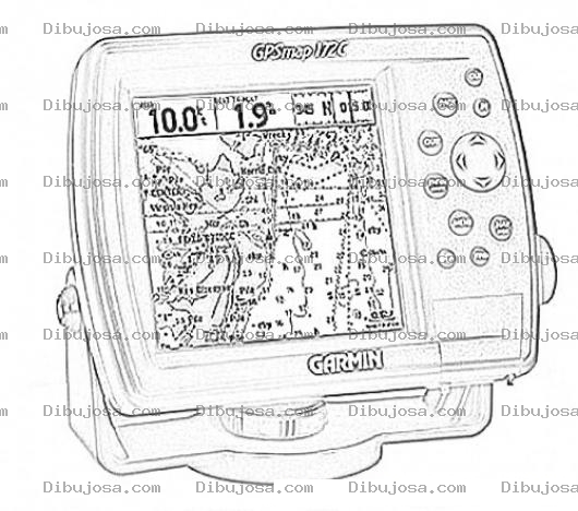 Dibujo para colorear Gps Garmin Para Colorear E Imprimir