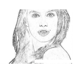 Dibujo para colorear Cindy Crawford Online Coloring Page Dibujo De Cindi Craford Para Pintar Y Colorear