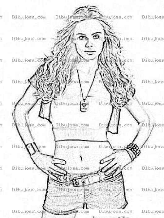 Dibujo para colorear Brooke Nevin Coloring Page Para Pintar Y Colorear Online