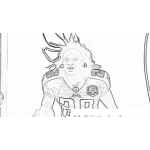 Dibujo para colorear Chris Johnson Nfl Player Coloring Page Para Colorear Online