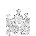 Dibujo para colorear Los Tigres Del Norte Para Colorear