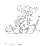 Dibujo para colorear Colorear a Micky mouse director de hollywood