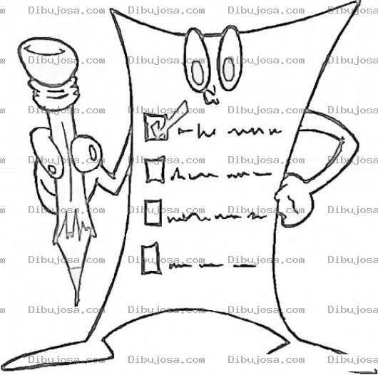 Dibujo para colorear Survey Coloring Page Dibujo De Encuesta Para Colorear Online
