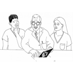 Dibujo para colorear Dibujo De Estudiantes De Medicina Para Colorear