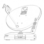 Dibujo para colorear Dish Tv Online Coloring Page