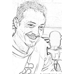 Dibujo para colorear Pedro Aznar Coloring Page Para Colorear Online