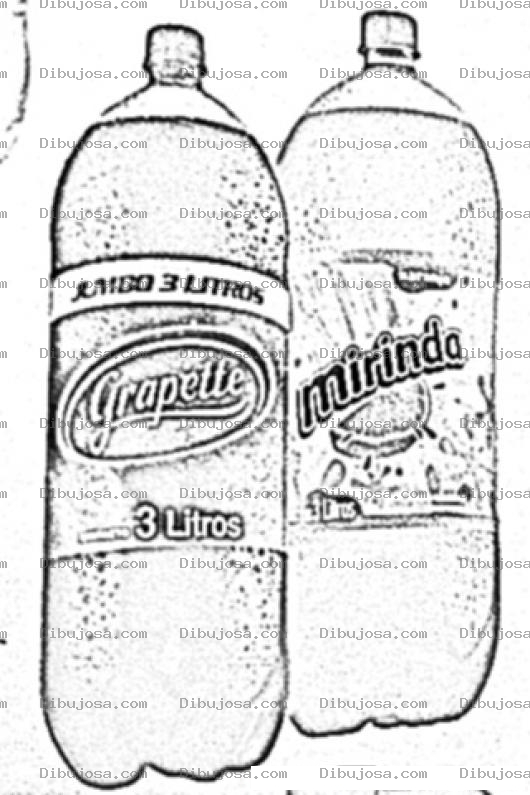 Dibujo para colorear Colorear Grappete Y Mirinda