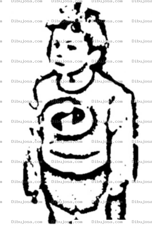 Dibujo para colorear Nino Super Increible Para Colorear