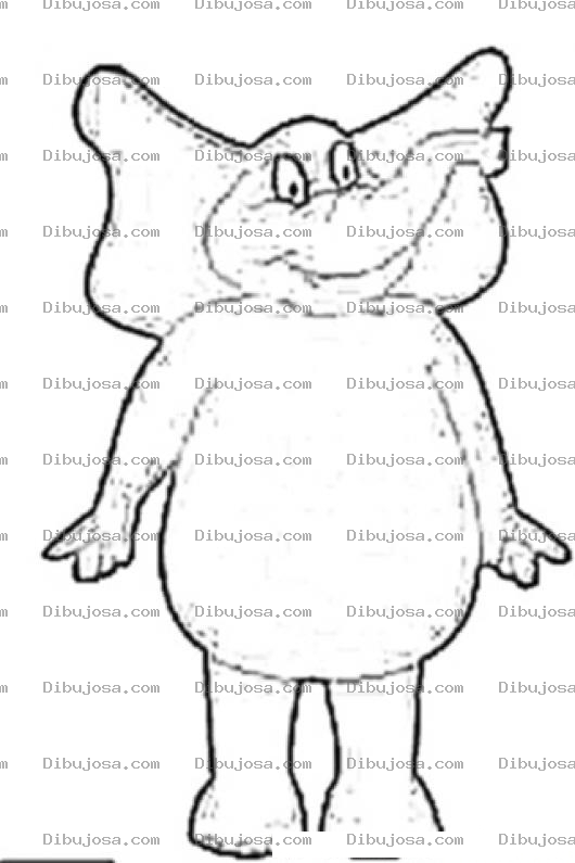 Dibujo para colorear Melvin Choco Krispis En Dibujo Para Colorear Online Pintar E Imprimir