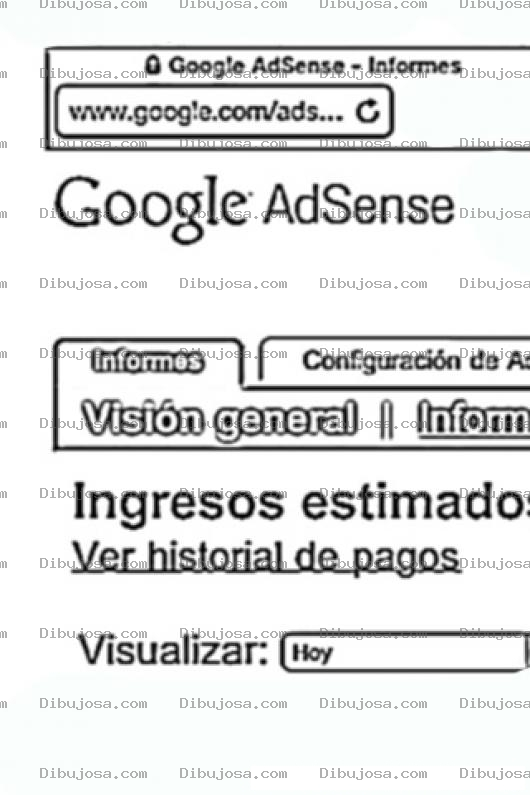Dibujo para colorear Google Adsense Report Coloring Page Informe De Googleadsense Para Colorear