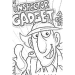 Dibujo para colorear El Inspector Gadget En Dibujo Para Colorear Y Pintar