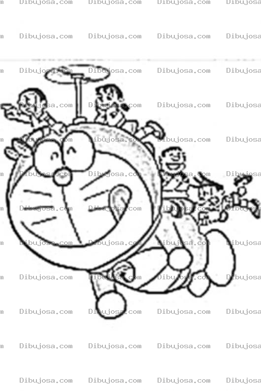 Dibujo para colorear Dorarmon En Dibujo Para Pintar Y Colorear