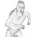 Dibujo para colorear Apocalypto coloring page