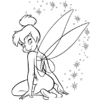 Dibujo para colorear Colorear A Tinkle Bell