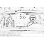 Dibujo para colorear Shakira Y Pique En Dibujo Para Pintar Y Colorear Online