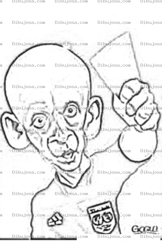Dibujo para colorear Rojadirecta Dibujo De Arbitro Con Tarjeta Roja Para Colorear Y Pintar