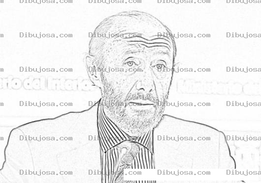 Dibujo para colorear Dibujo De Rubalcaba Para Pintar Y Colorear