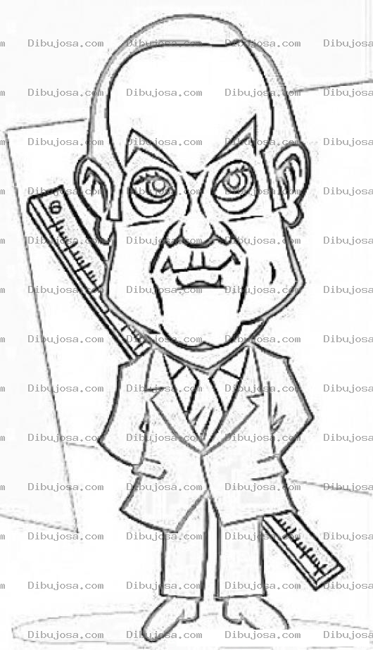 Dibujo para colorear Jose Bono Para Pintar Y Colorear
