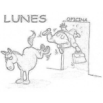 Dibujo para colorear Colorear Lunes