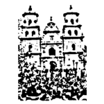 Dibujo para colorear Iglesia Del Cristo Negro En La Basilica De Esquipulas Para Pintar Y Colorear