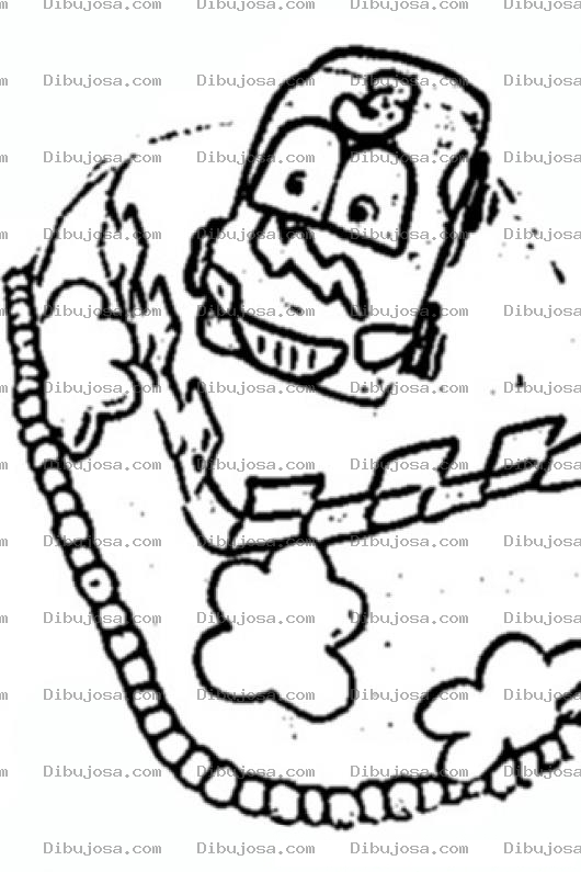 Dibujo para colorear Pastel De Carro Cars De Lito Para Pintar Y Colorear