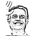 Dibujo para colorear Dibujo De Oscar Berger Perdomo Expresidente De Guatemala Para Colorear