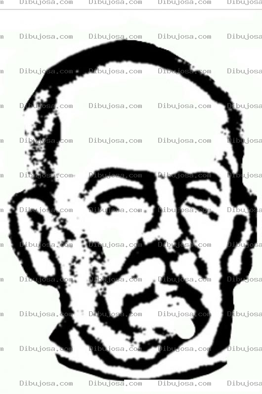 Dibujo para colorear Manuel Estrada Cabrera Expresidente De Guatemala De 1898 A 1920 Para Colorear