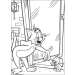 Dibujo para colorear Tom y Jerry para Colorear