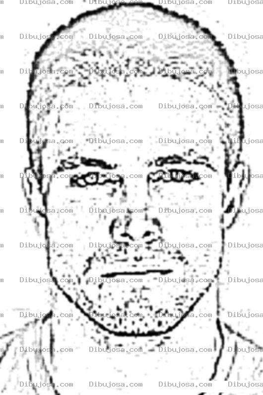 Dibujo para colorear Liam McIntyre Spartacus2 Susesor De Andy Whitfield Para Colorear