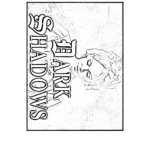 Dibujo para colorear Pelicula Dark Shadows Sombras Oscuras Para Colorear Y Pintar