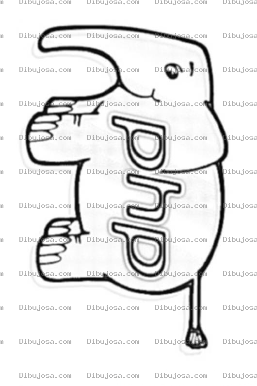 Dibujo para colorear Logo De Php Para Colorear Y Pintar