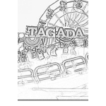 Dibujo para colorear Dibujo De Tagada Juego Mecanico Para Colorear