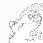 Dibujo para colorear Grano Barro Espinilla En La Mejilla Para Colorear