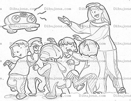 Dibujo para colorear Profesora De Coreografia Aerobicos Y Educacion Fisica Para Colorear