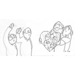 Dibujo para colorear El Que Este Libre De Pecado Que Lance La Primera Piedra Para Pintar Y Colorear