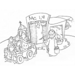 Dibujo para colorear El Carwash De Jesus Para Pintar Y Colorear Jesus Puede Limpiar Tus Pecados