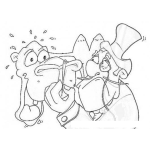 Dibujo para colorear Es Mas Facil Que Un Camello Pase Por El Ojo De Una Aguja A Que Un Rico Entre Al Reino De Los Cielos Dibujo Para Colorear