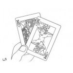 Dibujo para colorear Carta Del Rey De Reyes Para Pintar Y Colorear