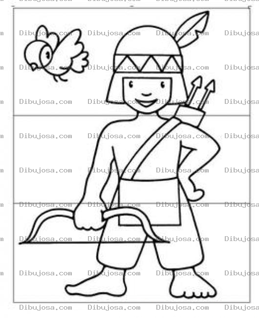 Dibujo para colorear Indito De Toki Toki Toki Con Flechas Para Pintar Y Colorear