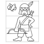 Dibujo para colorear Indito De Toki Toki Toki Con Flechas Para Pintar Y Colorear