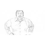 Dibujo para colorear Dibujo De Steve Wozniak Cofundador De Apple Para Pintar Y Colorear