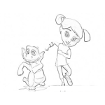 Dibujo para colorear Dibujo De Maximo Popoder